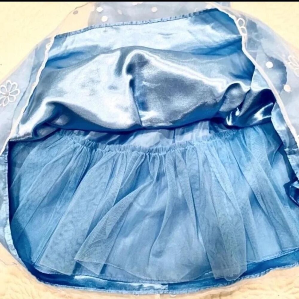 Youngland Blue Dressy Dress Size 6 - Picture 3 of 7